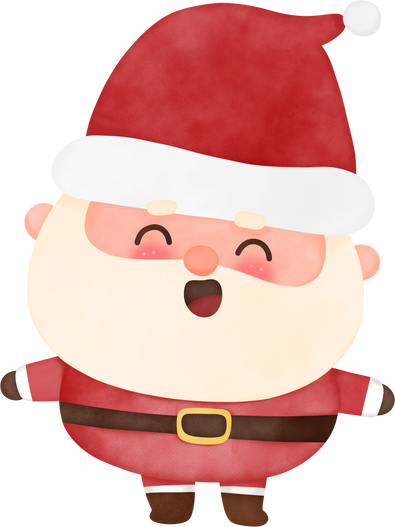 Watercolor Santa ClausWatercolor Santa Claus